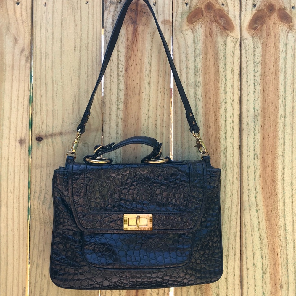 Rebecca Minkoff Croc Embossed Purse